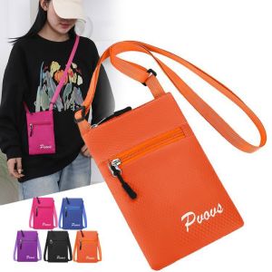 GUTUN ซิป กระเป๋าสะพายไหล่สี่เหลี่ยม ลูกกวาดสี หลายฟังก์ชัน กระเป๋าสะพายข้างขนาดเล็ก แฟชั่น ลำลอง กระเป๋าเหรียญ ผู้หญิง