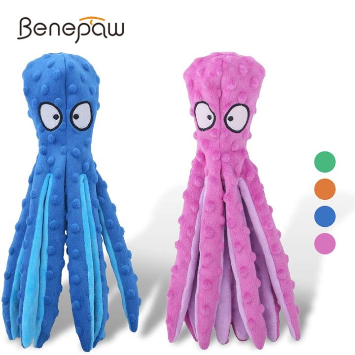 Plush Octopus Cover Interactive Toy - Soft Replacement Accessory With Adjustable Strap & Velcro, Not For Aggressive Chewers