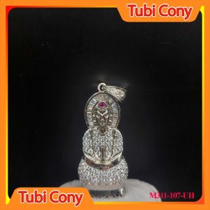 Mặt dây chuyền Quan Âm màu trắng M311-107 Tubi Cony - Phù Hộ Độ Trì - Tai Qua Nạn Khỏi