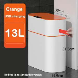 Smart trash can for household automatic sensing toilet bathroom enlarged and thickened trash can