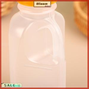 Follow Get New[Bloom Z] 1PC 320 500ml Transparent Kids Water Bottle Plastic Juice Bottle PET Milk Beverage Bottle With Lid Camping Hiking Drinkware