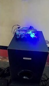 TPA3116 Subwoofer Amplifier Board 2.1 Channel High Power Bluetooth 5.0 Audio Amplifier DC12V-24V