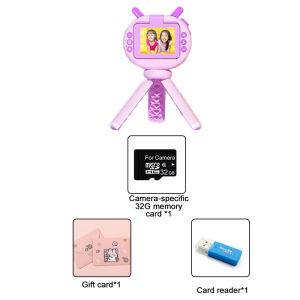 Digital Kids Camera For Girls Boys Toddler Children Toy Video Birthday Christmas Gift Toddler Teenage Presents Outdoor Pink Green
