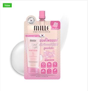 MILLE บอดี้ไพรเมอร์ BLINK BRIGHT BODY TONE UP CREAM 15 G.