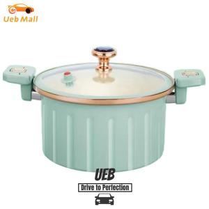 [UEB Mall] 8L Non-Stick Soup Pots Anti Scald Handle Multifunctional Home Pots Large-Capacity Enamel Lining Cooker for Simmer Food/Milk/Soup/Pasta Noodle