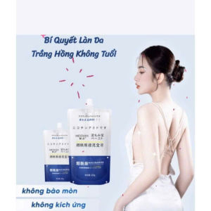 Tẩy Tế Bào Cho Mặt Và Body Niacinamide Làm Sáng Da Mịn Màng Tự Nhiên Dạng Túi 250g Dễ Sử Dụng