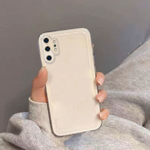 Case for SAMSUNG note 10 plus note 10 pro note 10 lite phone casing Softcase Silicone Protector shockproof Clear Cover new design aesthetic CARTOON CAT with holder TKYYMZJ01