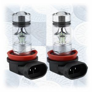 THE SUN 2Pcs LED Fog Light H11/H8 – 4300K Yellow 100W 1500LM DRL Ready Durable Plug & Play