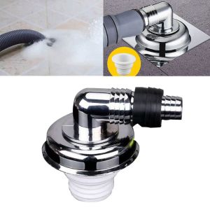 Washing machine drain pipe floor drain special joint toilet kitchen bathroom sewer three-way dual-use anti-odor and insect-proof cover
