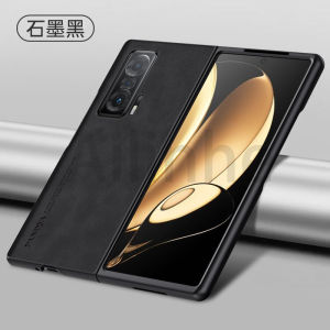 For Huawei Honor Magic Vs Ultimate Vs2 Case Luxury Lambskin Cortex Matte Soft Silicon All-inclusive Lens Shockproof Protection Phone Back Cover