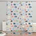 Goldfish Clear Shower Curtain, 78" W x 72" L Waterproof Lightweight Fish Shower Curtain Liner, PEVA Long Bath Fashion Shower Curtains with 12 Grommets Hooks for Bathtub Bath Bathroom. 