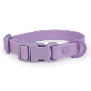 JPTD Adjustable Pet Collar Elastic Webbing Pet Identification Waterproof Dog Collar Cute No Pull Safety Buckle Chain Puppies
