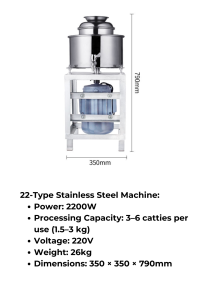 Commercial Meatball Grinder - Stainless Steel High Power Multi-Model