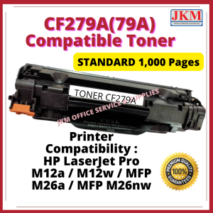 Compatible HP CF279A 79A CF 279A Laserjet pro MFP M12a M12w M26a M26w M26nw Multi Function HP79A Laser Printer Toner