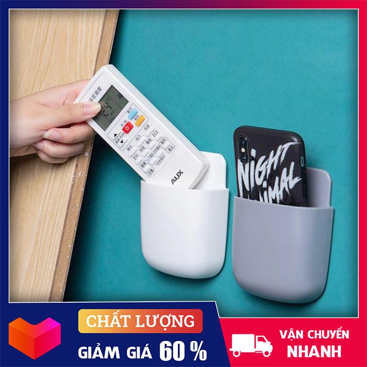 Hộp Đựng Remote Dán Tường Thông Minh , Giá Đỡ Điều Khiển Từ Xa Tiện Lợi ...