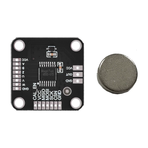 MT6835 Magnetic Encoders Module Board With 21BIT Resolution PWM SPI Interfaces For Robotics And Industrial Automation