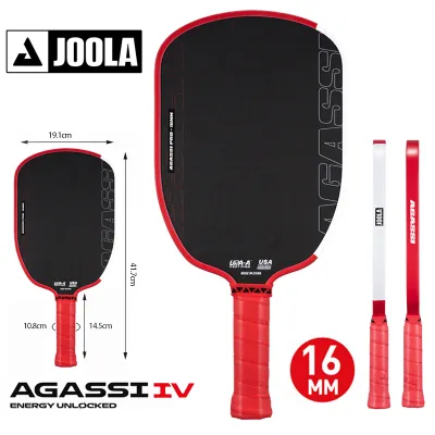 【1 Year Warranty】Joola Pickleball Paddle Pro V Series USAPA Certified Carbon Fiber 16MM Pickleball Racket Honeycomb Core Rough Surfaces Professional Competition Rackets Men And Women Pickleball Paddle Set Extended Handle Ultralight