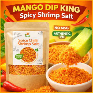 Spice Chilli Shrimp Salt Vietnamese Specialty for dipping fruit 100G- Dip once & remember forever. Key attributes: spicy authentic no MSG healthy fresh. Fit/use: dipping fruit. Scene: mango dip 100G