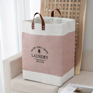 Large Capacity Laundry Basket Portable Clothes Toy Storage Organizer Home Foldable Laundry Hamper