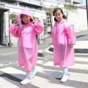 Children Raincoat Kid Thickened Waterproof Rain Coat Girl Boy Outdoor EVA Raincoat