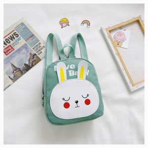 Kids Baby Kindergarten Bag Boy Girl Cartoon Backpack Animal Pattern Cute Mini School Bag Canvas Baackpak