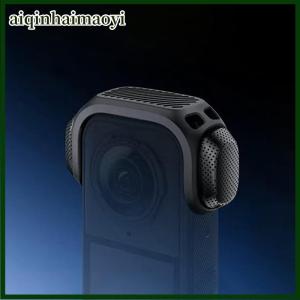 aiqinhaimaoyi Insta360 X5 Mic Windshield Acoustic Foam Snap Holder Wind Noise Reduction Mount For Insta 360 X5 Accessories