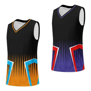 2025 New Custom Sublimation Mens Reversible Basketball Uniforms Top Retro Basketball Clothes Breathable Basketball Jersey Shirt For Men