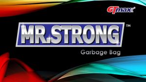 MR STRONG Garbage Bag (M) Heavy Duty Garbage Plastic Bag Trash Bag 50L Dustbin Plastic Bag