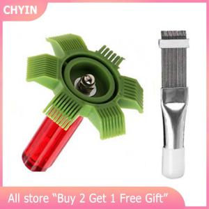 [COD] EHBqna Air Conditioner Cleaning Fin Comb Brush Condenser Stainless Steel Radiator