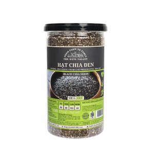 Hạt Chia Đen Nguyên Chất – Giàu Omega 3 Healthy Eat Clean – Chia Seed The Nuts Valley