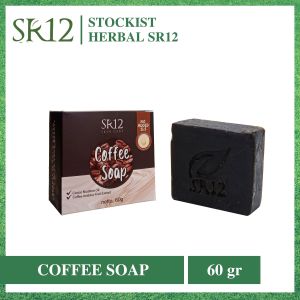 Sabun plek hitam paling ampuh / Sabun Kopi SR12 penghilang jerawat dan bekasnya / Coffee Soap
