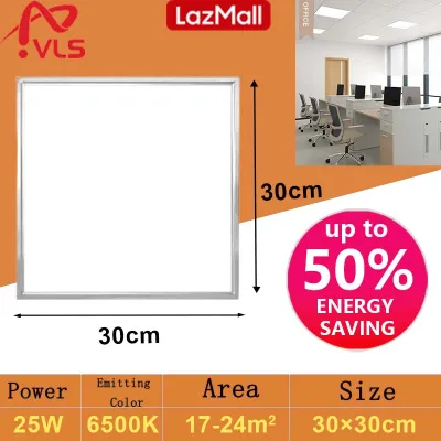 【5 PCS】LED Panel Light Embedded Office Ceiling Light 25W/50W/70W Integrated Ceiling 30×30/30×60/60×60CM Flat Light for Kitchen/Bathroom/Mall