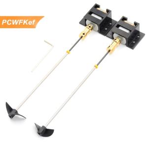 【PCWFKef】 2 bộ động cơ thuyền điều khiển từ xa động cơ kép bộ động cơ 130 cho mô hình tự làm tàu
