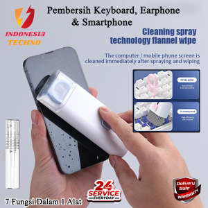 7 in 1 Multifunction Pen Cleaner for Earbud Smartphone Keyboard Cleaning Kit Multifungsi Pembersih Keyboard Earphone Handphone 7in1 Sikat Pembersih Sela Keyboard pembersih Layar pembersih earphoneSet pembersih multifungsi lengkap dengan penarik kit COD