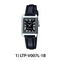 [1YR WARRANTY] CASIO WATCH ANALOG WOMEN'S LTP-V007L SERIES LTP-V007L-1B LTP-V007L-7B1 LTP-V007L-7B2 LTP-V007L-7E1. 
