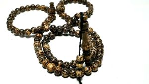 TASBIH LIWUNG MACAN/KUALITAS SUPER/GREAT A /99BUTIR/8MM