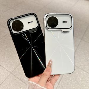 Laser CD Pattern Built-in Glass Camera Protection Phone Case For Huawei Nova 15 Pro Shockproof Slim Lens Kickstand Hard Cover