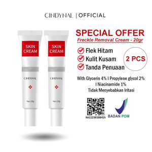 [PROMO 2PCS] BPOM Cindynal Skin Cream  Removal Whitening Remove s Krim Wajah Anti Penuaan &  HItam Membandel