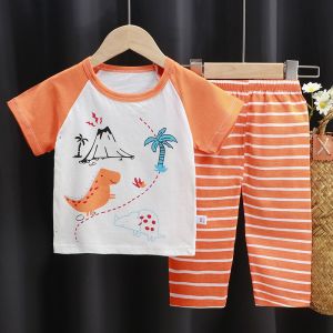 0-6yrs Baby kids pajama terno set for boy girl