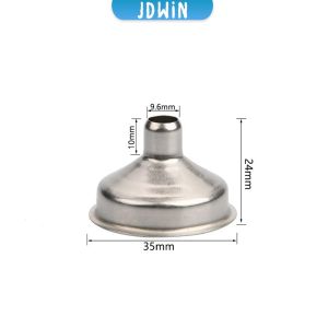 JDWin 60ml Small Glass Bottle with Lid Leak-Proof Clear Boston Bottle for Juice，Milk Whiskey 1Pc