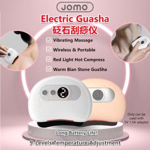 💖SG Ready Stock💖Electric Facial Body Gua Sha Scraping Face Slimming Massage 9 Levels of Vibration & Hot Compress