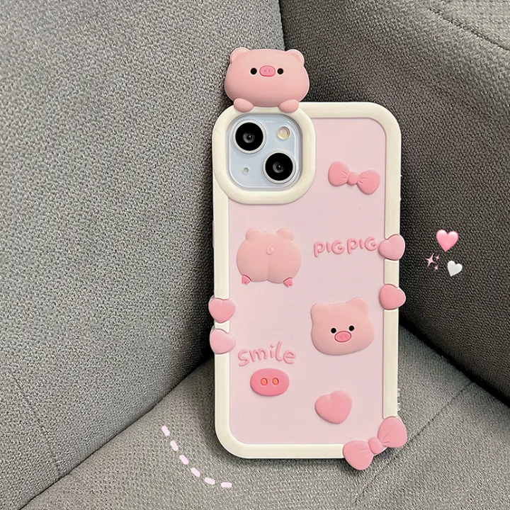 CrashStar%203D%20Cute%20Pink%20Pig%20Thick%20Silicone%20Soft%20Shockproof%20Case%20For%20iPhone%2015%2014%2013%2012%2011%20Pro%20Max%20XS%20XR%20X%208%207%20Plus%20+%20SE%202020%20Cartoon%20Anti-fall%20Phone%20Casing%20Cover%20Shell%20Hot%20Sale%20-%20Image%206