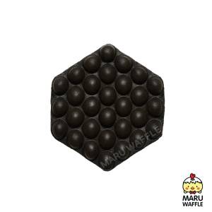 แป้งวาฟเฟิลฮ่องกง กรอบ หอม อร่อย (รส ชาโคล) 1 ถุง