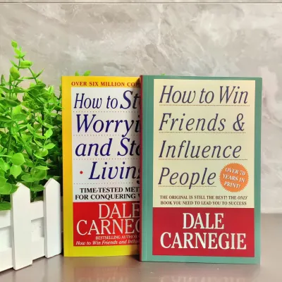 Dale Carnegie 2 Books Collection Set: How to Win Friends and Influence People & How to Stop Worrying and Start Living