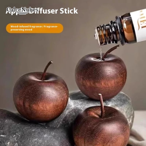 Gỗ khuếch tán hình Apple thanh lịch cho nhà & xe hơi trang trí hương thơm lâu dài