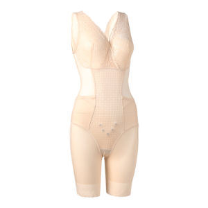 ZEEMIN  Summer Thin Seaweed Slimming Body Sculpting One Piece สำหรับผู้หญิง