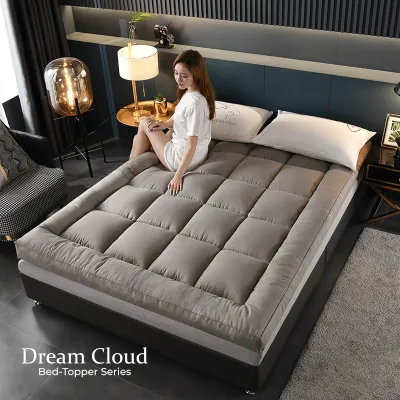 Zeen Foldable Mattress Thicken 10cm Tatami Telvet Bed Comfortable Foam Mattress Single/Double/Queen/King All Seasons Velvet Bed