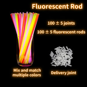 LSRC Concert cheering props flash sticks 100 luminous bracelets toys disposable light sticks