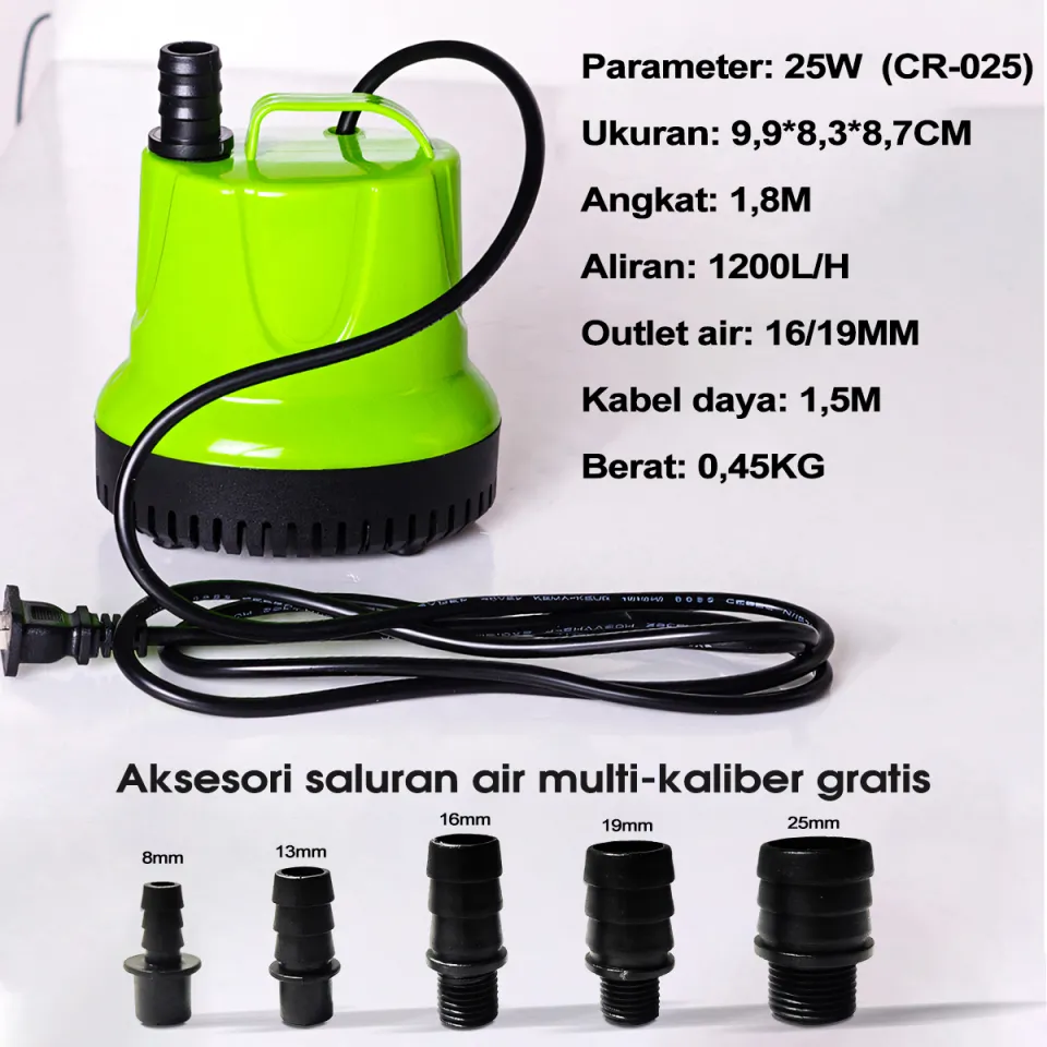 SOARFLY Celup Aquarium Pompa Air 4200L/H Super hisap ，Pompa Air