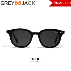 Grey Jack Kacamata Hitam Sunglasses Polarized Bahan TR Bentuk Oval Anti UV400 Pria dan Wanita Trandy Casual Korean Style 025